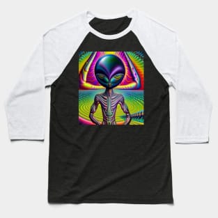Ultraviolet Perception Baseball T-Shirt